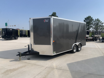 New 2026 AERO 8.5x16 +2’V TALL 7’ 10K QUALITY Enclosed Rear Ramp Car Hauler Cargo Trailer