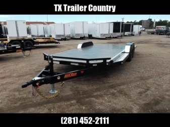 New 2023 MAXXD 83X20 10K N6X Steel Deck Car Hauler / Racing Trailer / 5200# Axles / Powder Coated / All Tubing Frame / LEDs / Steel Deck