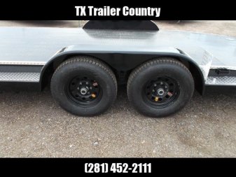 New 2023 MAXXD 83X20 10K N6X Steel Deck Car Hauler / Racing Trailer / 5200# Axles / Powder Coated / All Tubing Frame / LEDs / Steel Deck