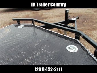 New 2023 MAXXD 83X20 10K N6X Steel Deck Car Hauler / Racing Trailer / 5200# Axles / Powder Coated / All Tubing Frame / LEDs / Steel Deck