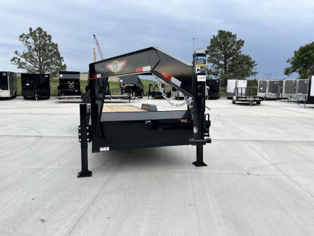 New 2025 H&H Trailers 30 gsneck 14K pwr tilt Gooseneck Bodies