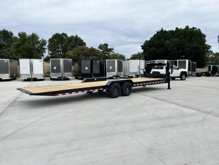 New 2025 H&H Trailers 30 gsneck 14K pwr tilt Gooseneck Bodies