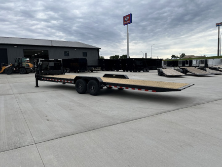 New 2025 H&H Trailers 30 gsneck 14K pwr tilt Gooseneck Bodies