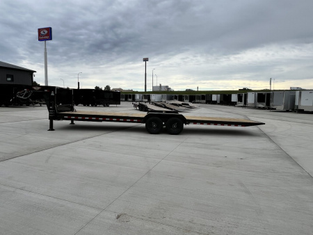 New 2025 H&H Trailers 30 gsneck 14K pwr tilt Gooseneck Bodies