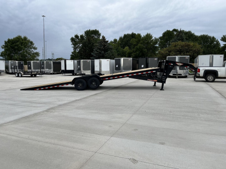 New 2025 H&H Trailers 30 gsneck 14K pwr tilt Gooseneck Bodies