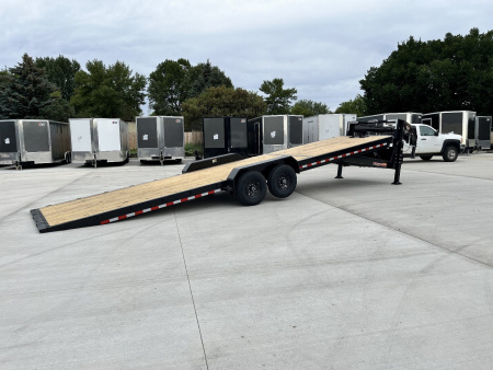 New 2025 H&H Trailers 30 gsneck 14K pwr tilt Gooseneck Bodies
