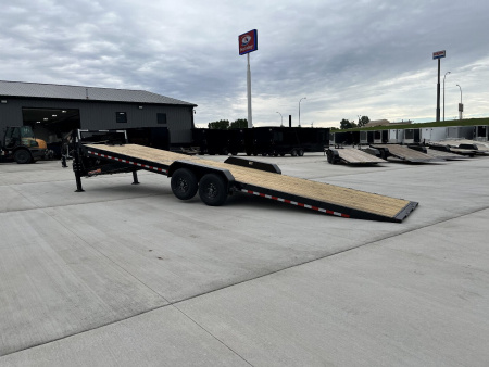 New 2025 H&H Trailers 30 gsneck 14K pwr tilt Gooseneck Bodies