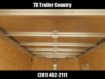 New WOW SPECIAL - 2023 Alcom EZ Hauler 7x12 Cargo Trailer / Enclosed Trailer / ALL Aluminum Construction / 6'6" Interior / Ramp / .030 Silver FULLY Screwless Exterior