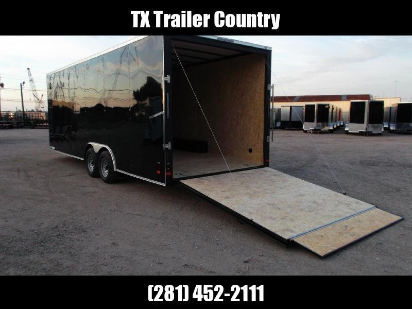 New SPECIAL - 2023 COVERED WAGON TRAILERS 8.5x24 Cargo Trailer ...