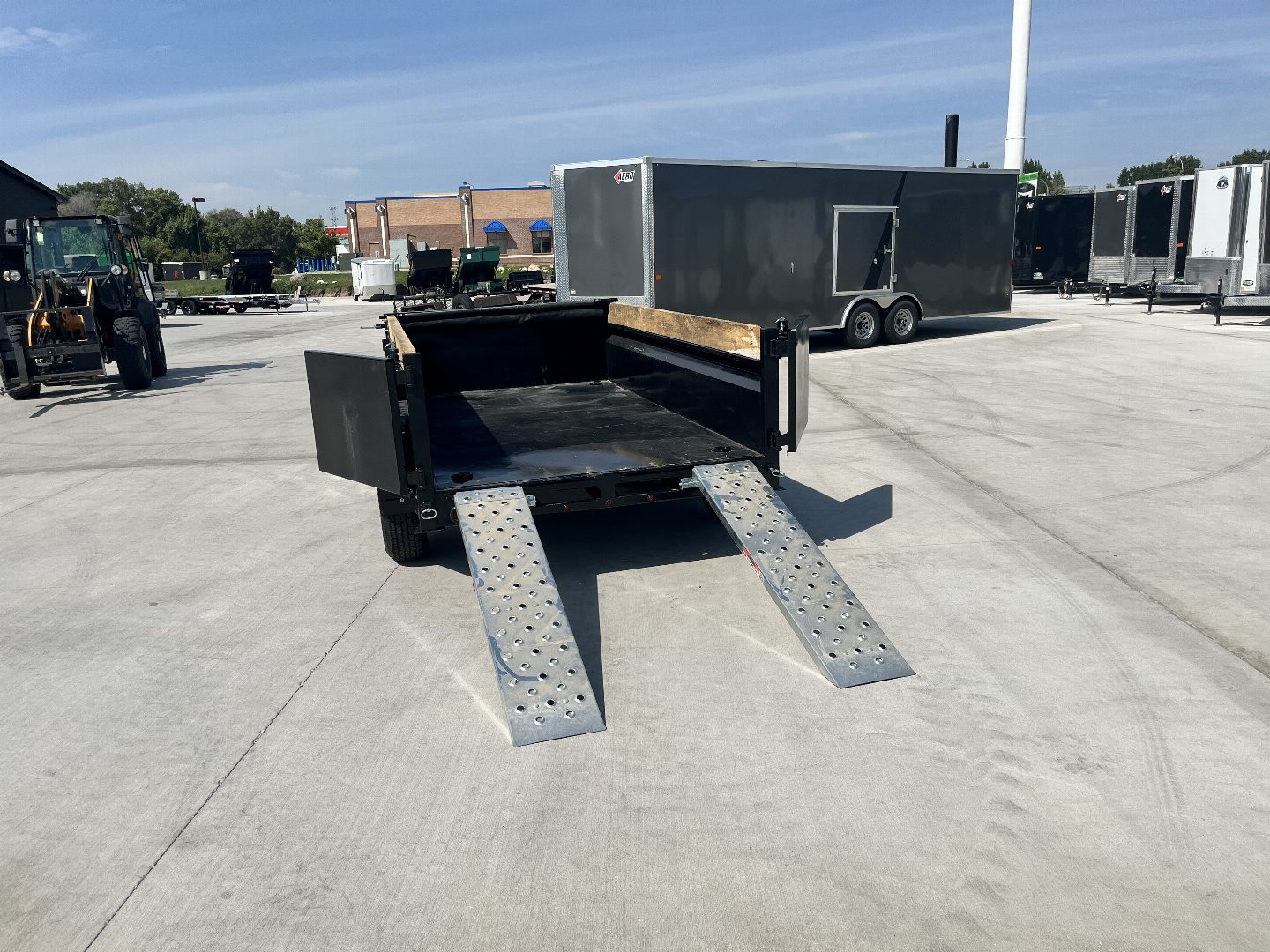 New NEW 2026 Southland 62”x10’ Low Profile Dump Trailer 2-5200 lb axles=10K