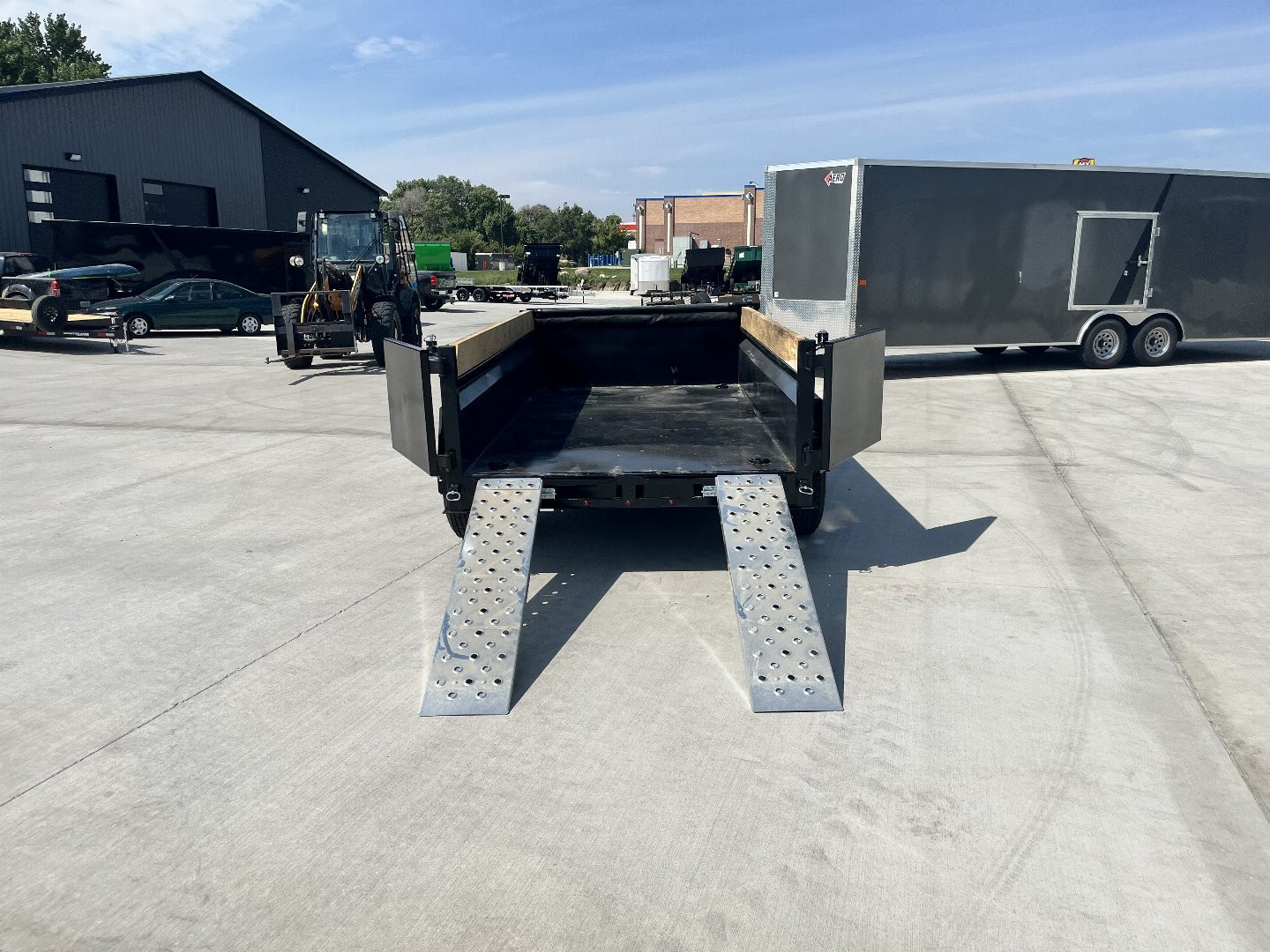 New NEW 2026 Southland 62”x10’ Low Profile Dump Trailer 2-5200 lb axles=10K