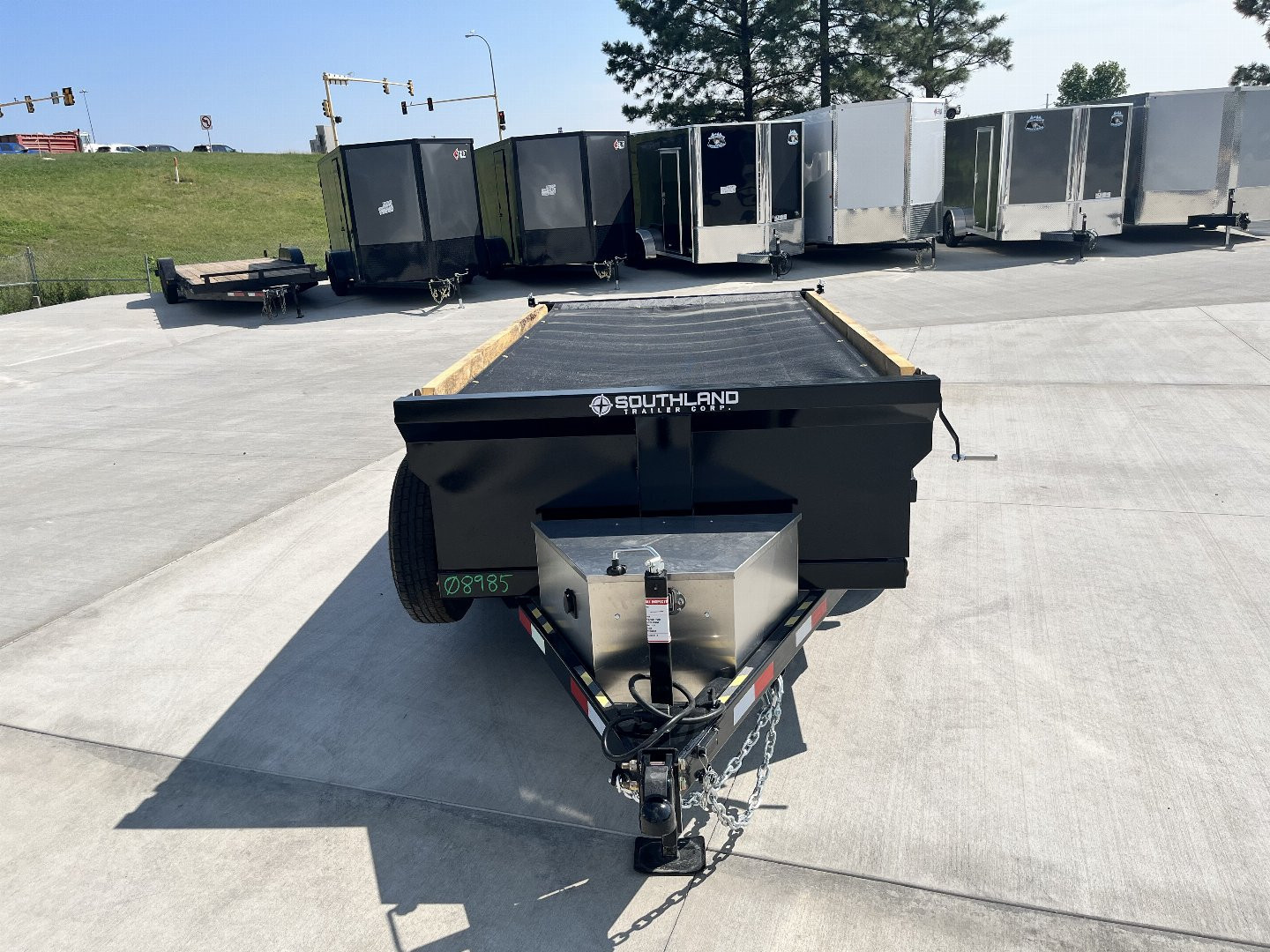 New NEW 2026 Southland 62”x10’ Low Profile Dump Trailer 2-5200 lb axles=10K