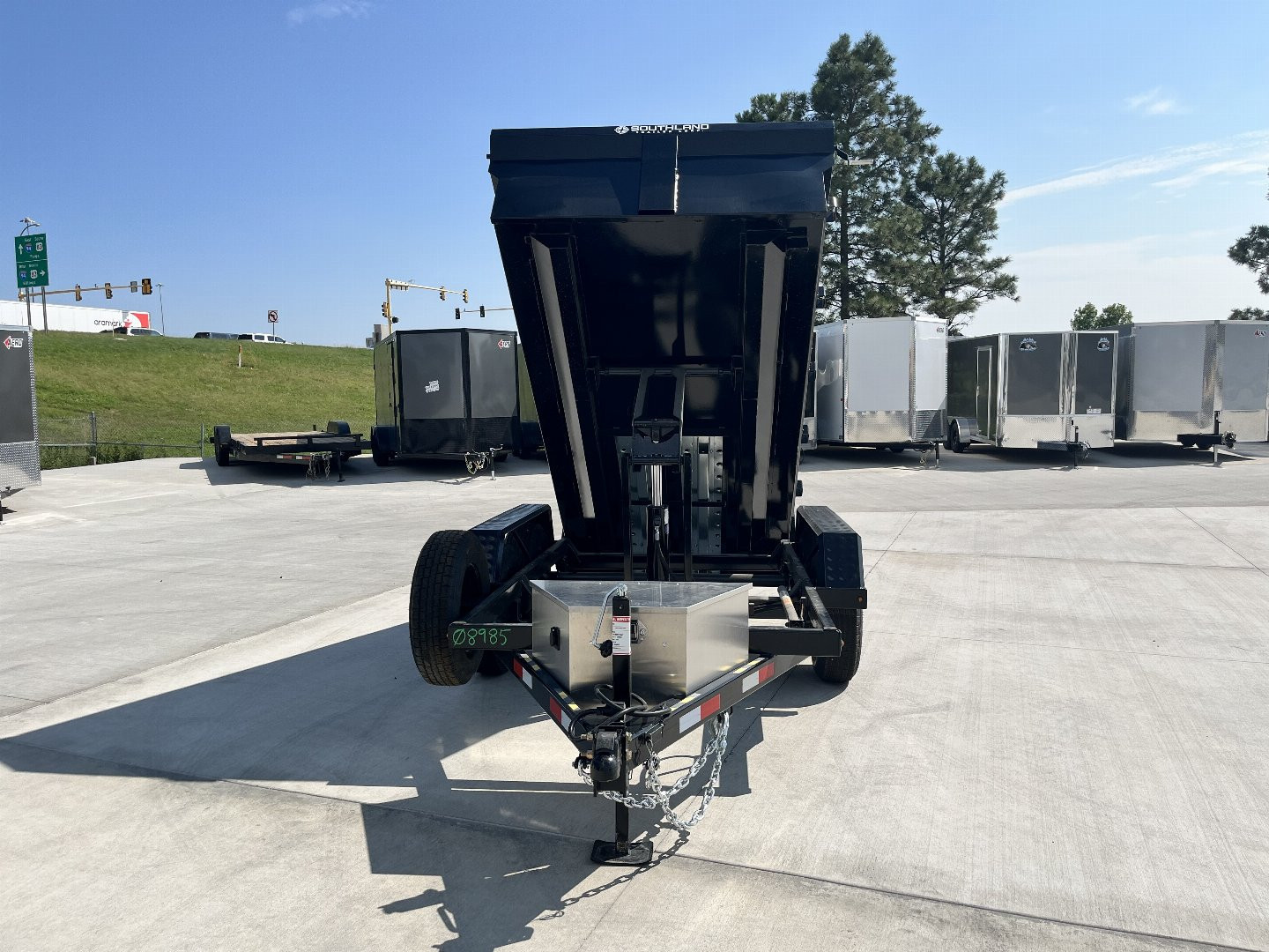 New NEW 2026 Southland 62”x10’ Low Profile Dump Trailer 2-5200 lb axles=10K