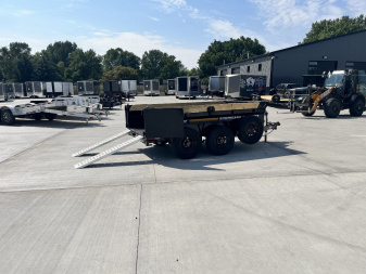 New NEW 2026 Southland 62”x10’ Low Profile Dump Trailer 2-5200 lb axles=10K