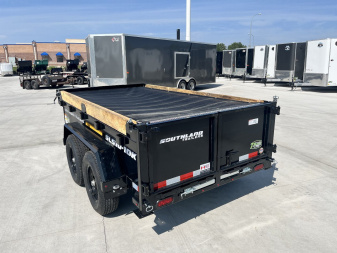 New NEW 2026 Southland 62”x10’ Low Profile Dump Trailer 2-5200 lb axles=10K