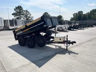 New NEW 2026 Southland 62”x10’ Low Profile Dump Trailer 2-5200 lb axles=10K
