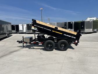 New NEW 2026 Southland 62”x10’ Low Profile Dump Trailer 2-5200 lb axles=10K