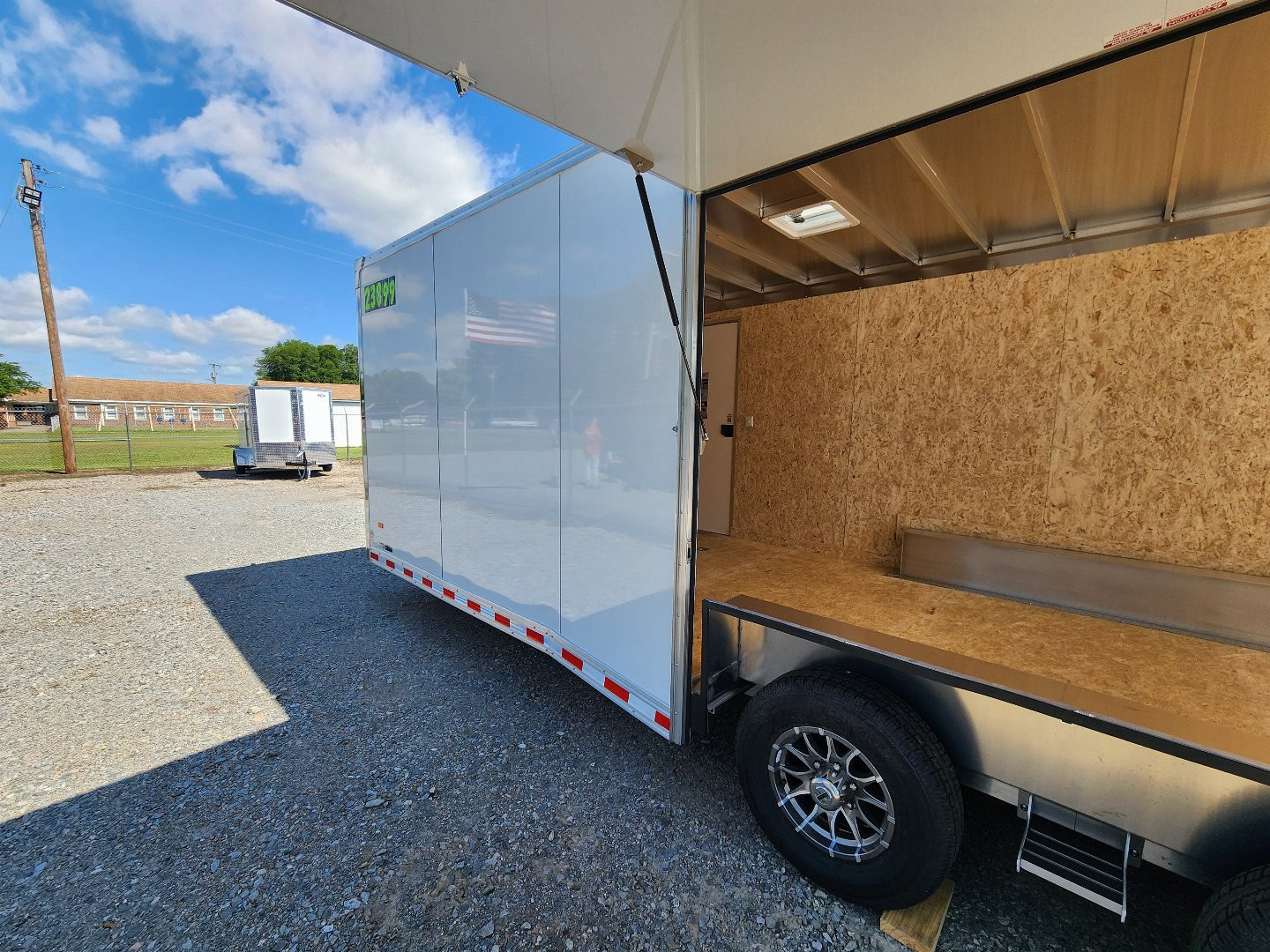 New 2025 BRAVO TRAILERS Aluminum Silver Star 8.5X24 10K Car / Racing Trailer