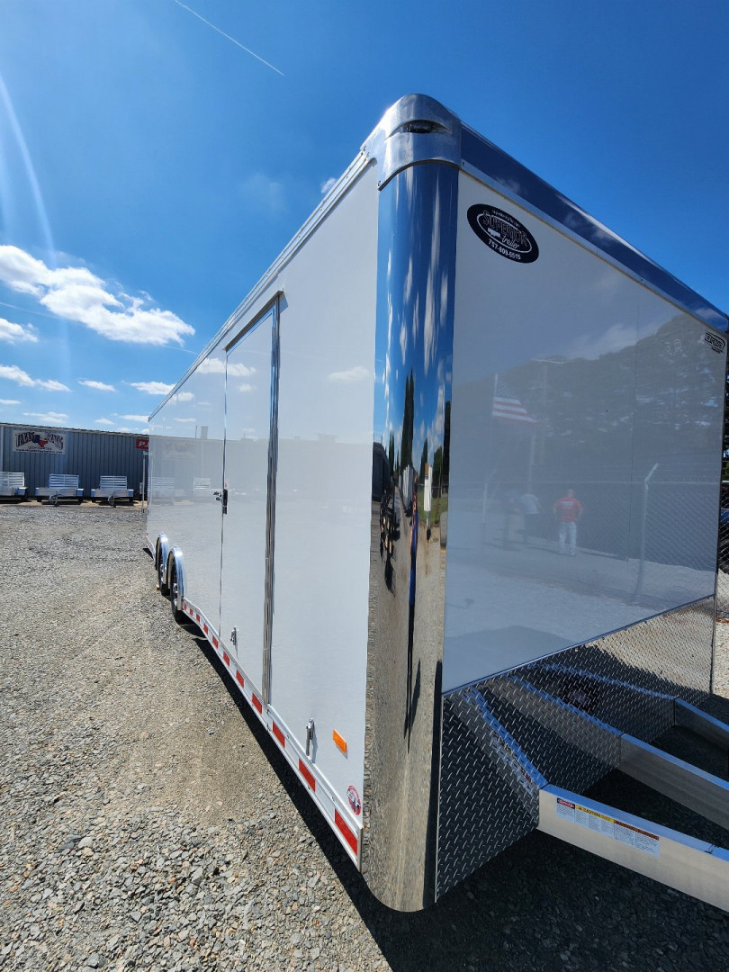New 2025 BRAVO TRAILERS Aluminum Silver Star 8.5X24 10K Car / Racing Trailer