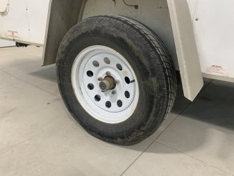 Used 2020 Interstate 6x12 Enclosed Trailer with Double Rear Doors