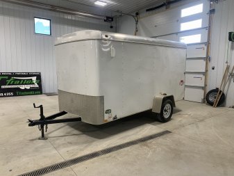 Used 2020 Interstate 6x12 Enclosed Trailer with Double Rear Doors