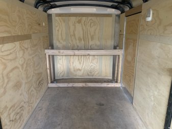 Used 2020 Interstate 6x12 Enclosed Trailer with Double Rear Doors