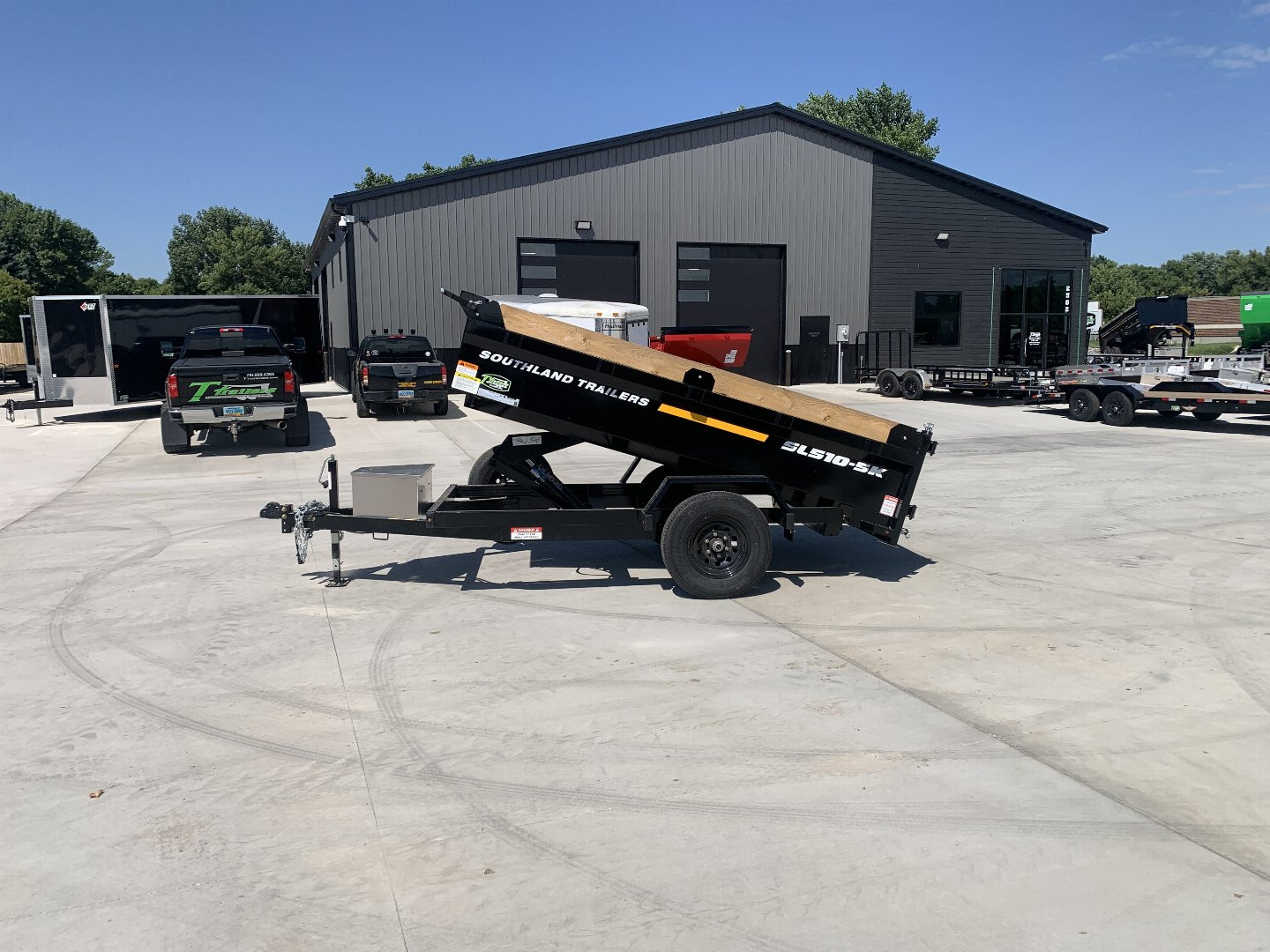New 2026 Southland Trailers 5x10 dump Dump Trailer