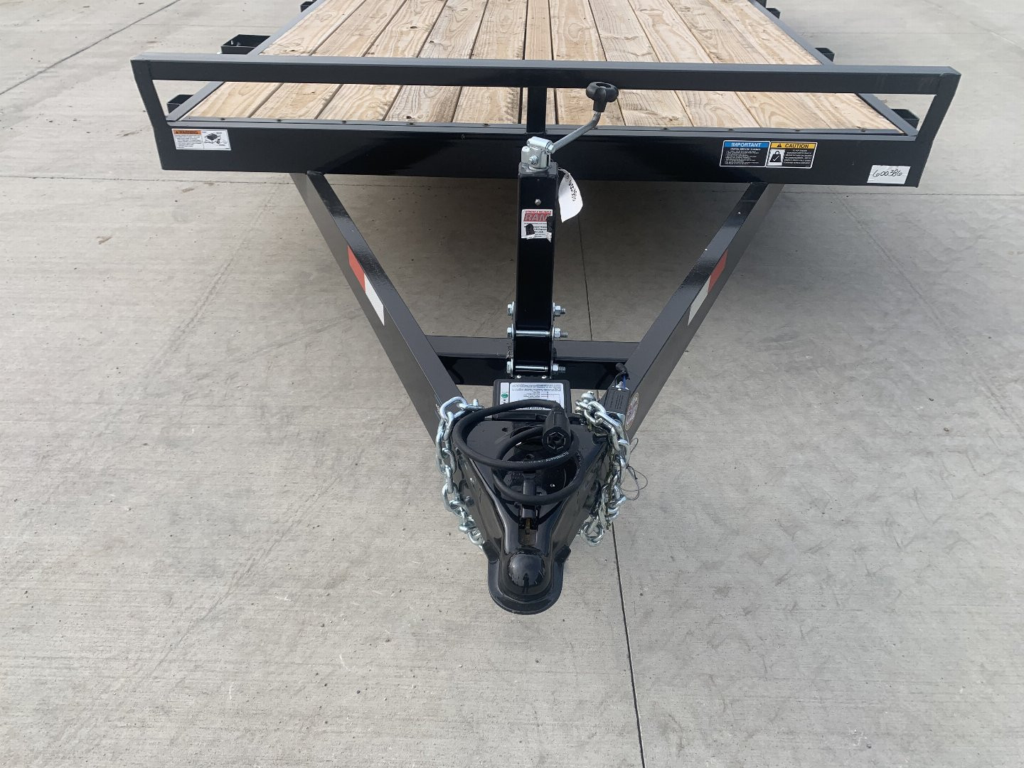 New NEW 2024 H&H 20’ flatbed Drive Over Fender Trailer 2-5200 lb axles=10K, dovetail, Rear Slide In Ramps