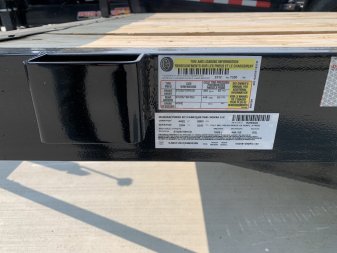 New NEW 2024 H&H 20’ flatbed Drive Over Fender Trailer 2-5200 lb axles=10K, dovetail, Rear Slide In Ramps