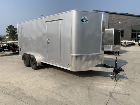 New LOWEST PRICES New 2026 Bighorn R&M 7x16 +2’V Rear Ramp Enclosed Cargo Trailer