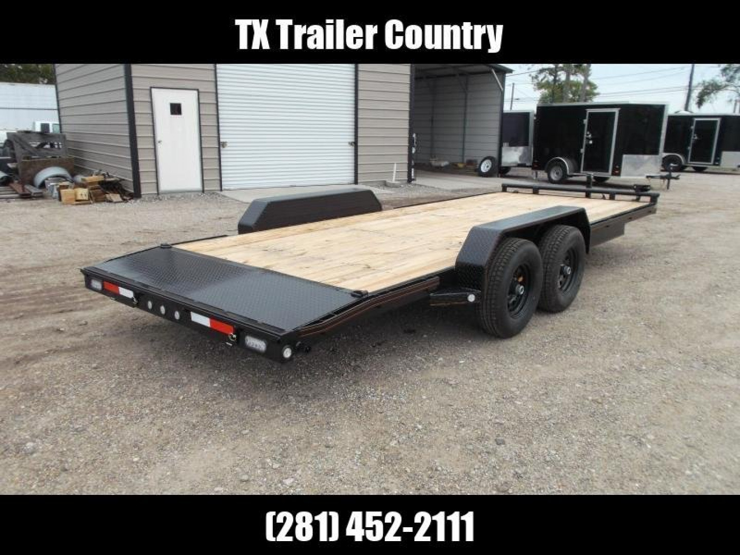 New 2024 Maxxd 83X20 10K Car Hauler / Racing Trailer / Flat Deck Rental Trailer
