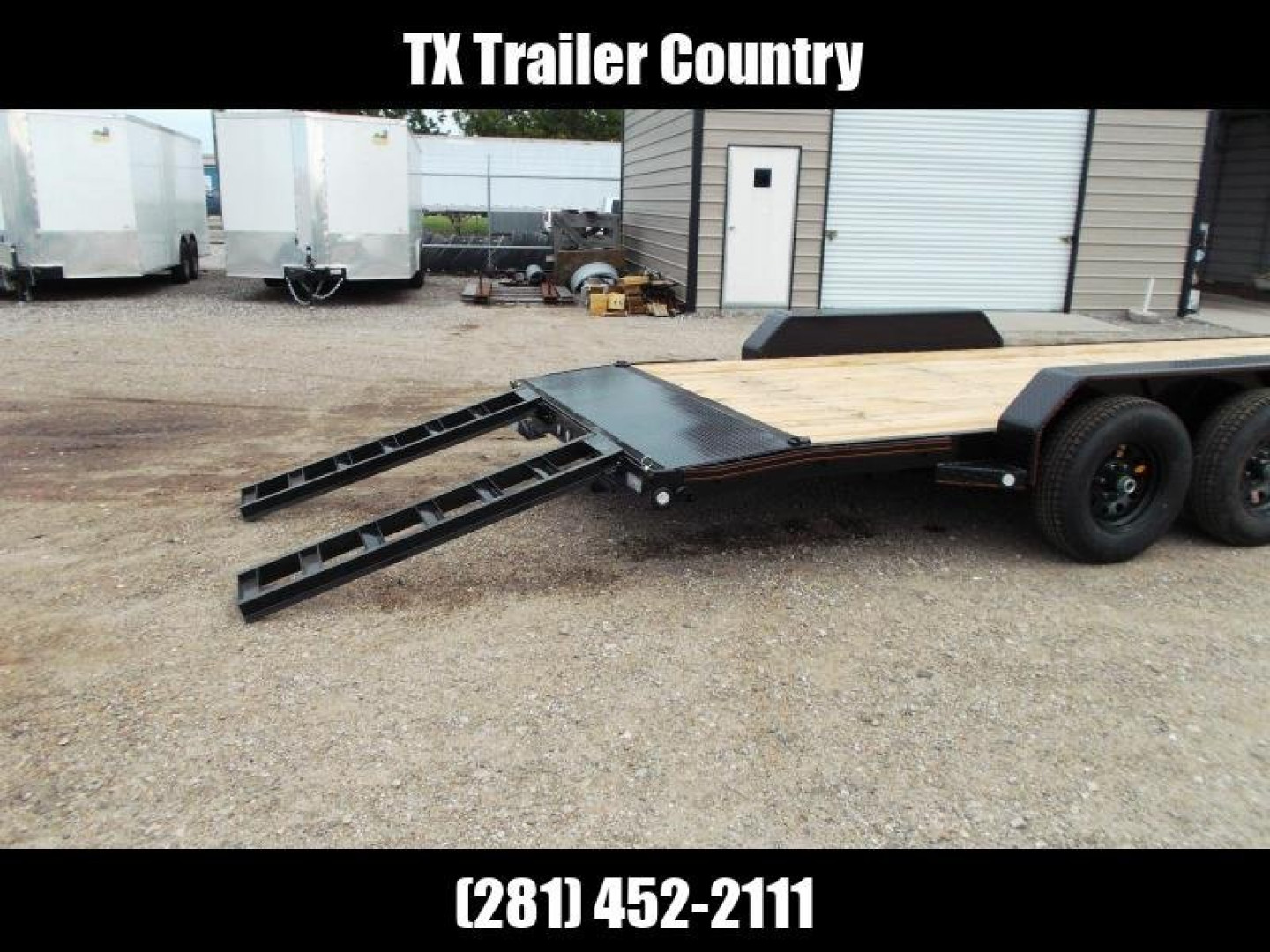 New 2024 Maxxd 83X20 10K Car Hauler / Racing Trailer / Flat Deck Rental Trailer