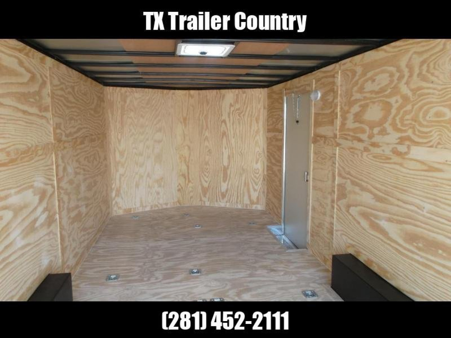 Used 2024 Covered Wagon Trailers 8.5x20 Cargo / Enclosed Trailer / Car Hauler / Motorcycle Trailer / 5200# Axles / (16) D-Rings / Ramp