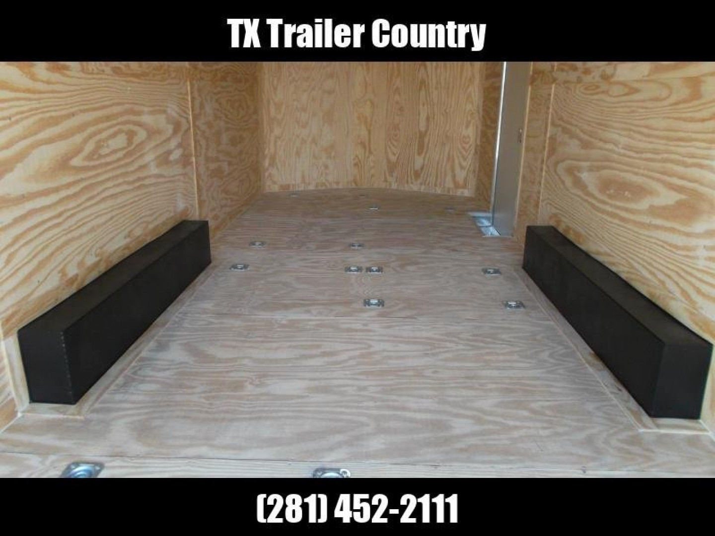 Used 2024 Covered Wagon Trailers 8.5x20 Cargo / Enclosed Trailer / Car Hauler / Motorcycle Trailer / 5200# Axles / (16) D-Rings / Ramp