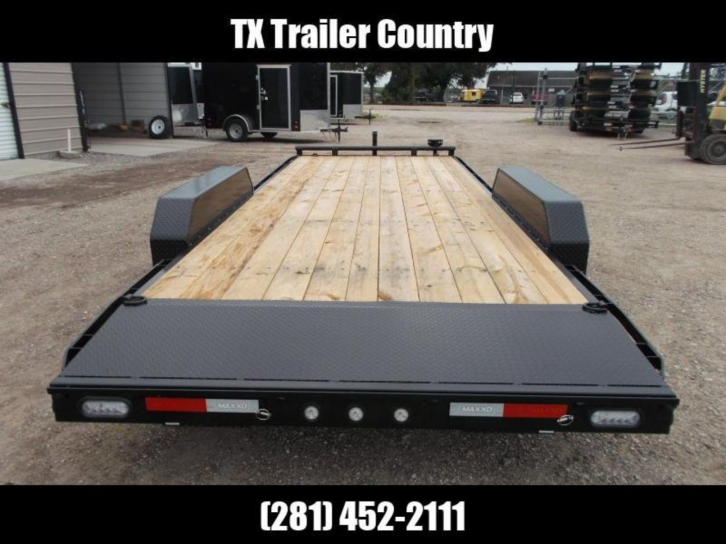 New 2024 Maxxd 83X20 10K Car Hauler / Racing Trailer / Flat Deck Rental Trailer