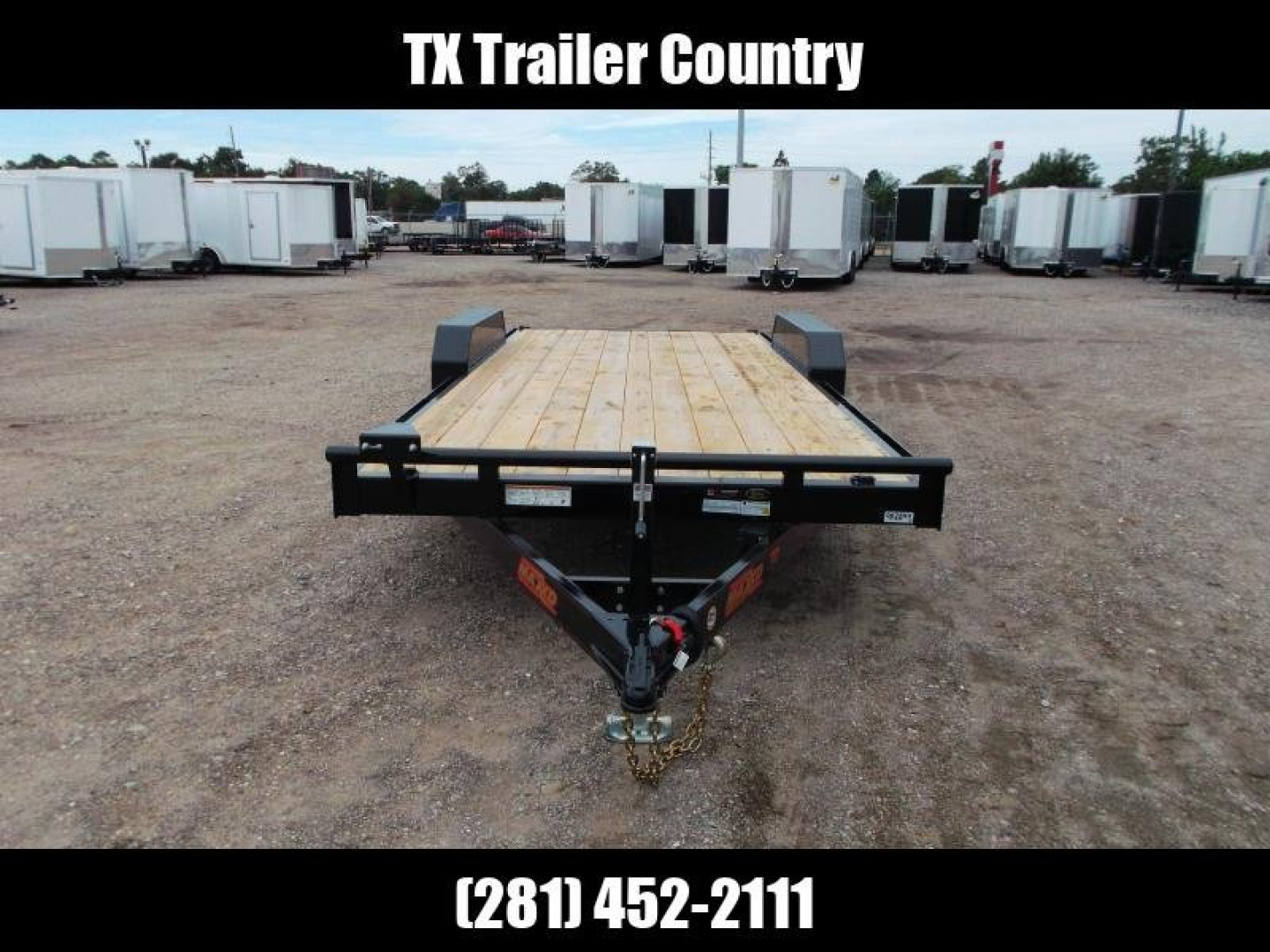 New 2024 Maxxd 83X20 10K Car Hauler / Racing Trailer / Flat Deck Rental Trailer