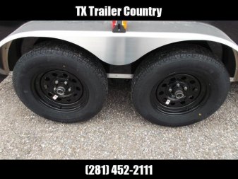 New 2024 Covered Wagon Trailers 7x12 Motorcycle Trailer / Cargo Trailer / Ramp / (8) D-rings