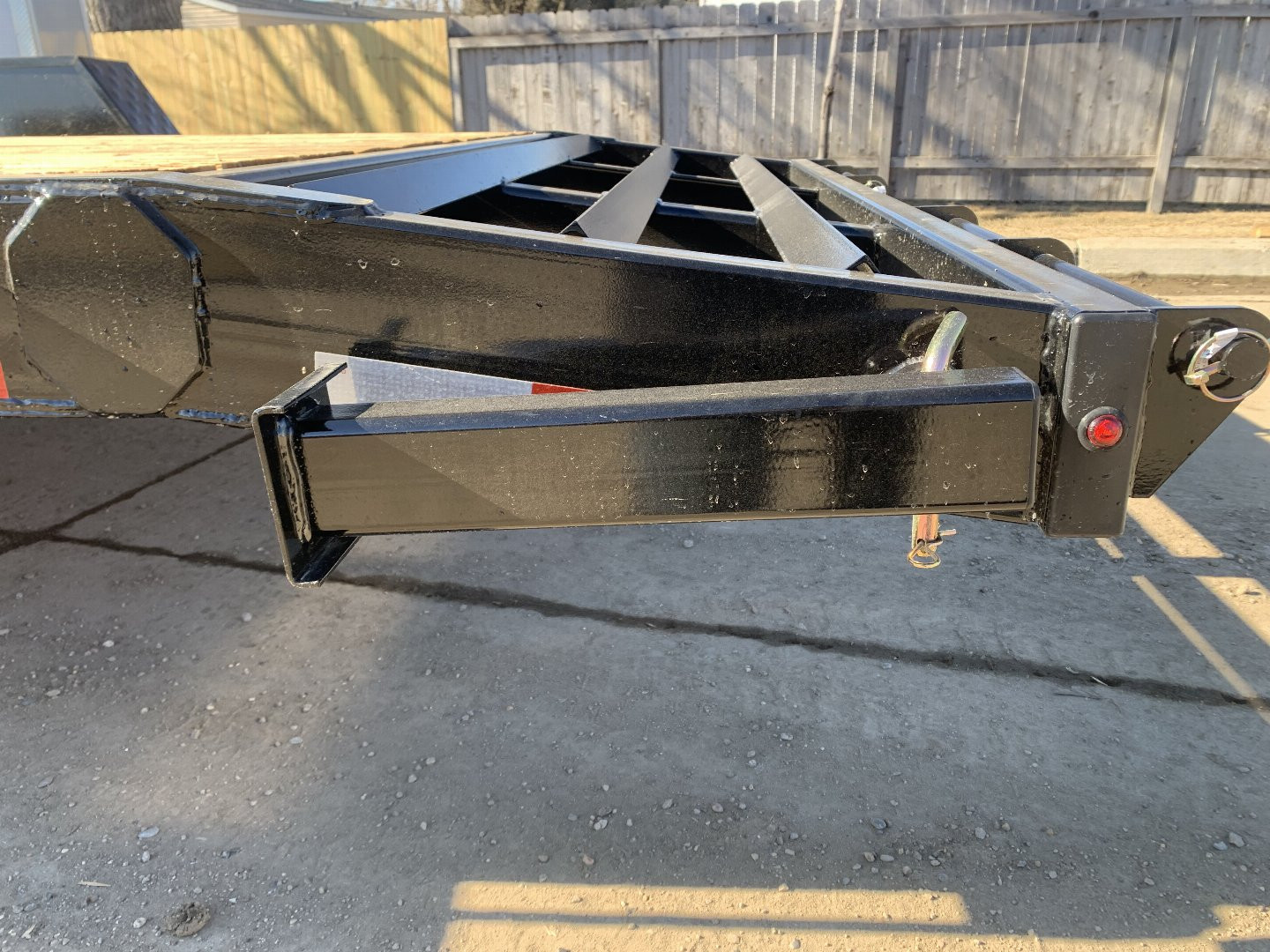 New 2024 Southland 22’ Flatbed 2-7000lb axles = 14K Dovetail Trailer with ALUMINUM Slide In Ramps