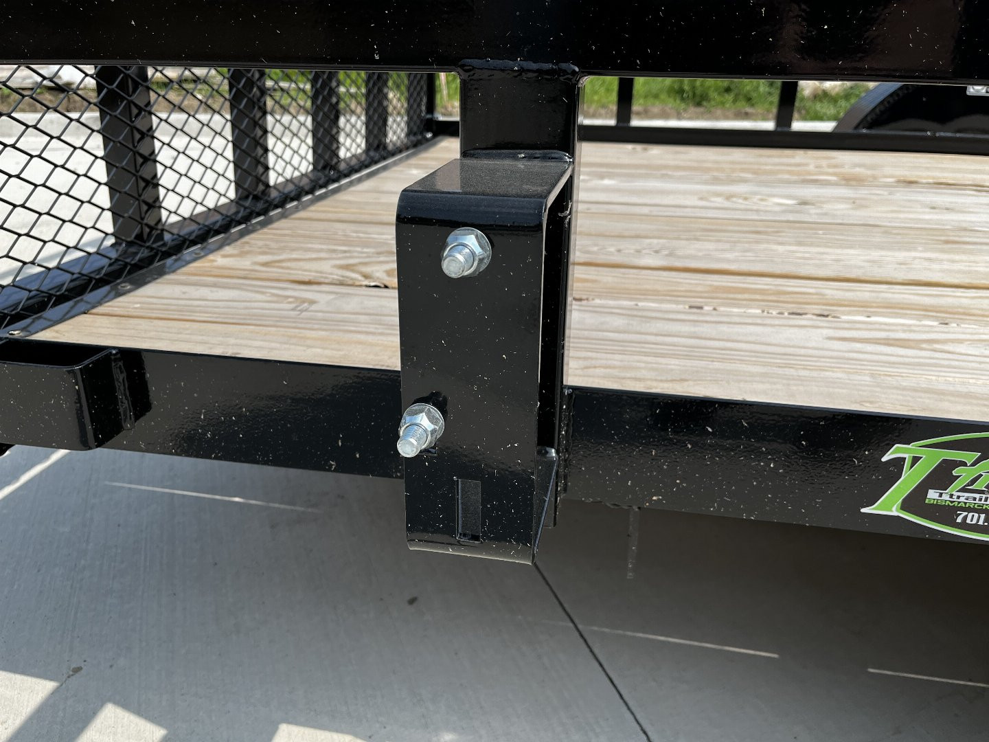 New SUPER PRICE NEW 2024 H&H 82x14 STEEL ATV/UTV Utility Trailer with ATV Side RAMPS