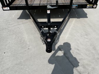 New SUPER PRICE NEW 2024 H&H 82x14 STEEL ATV/UTV Utility Trailer with ATV Side RAMPS