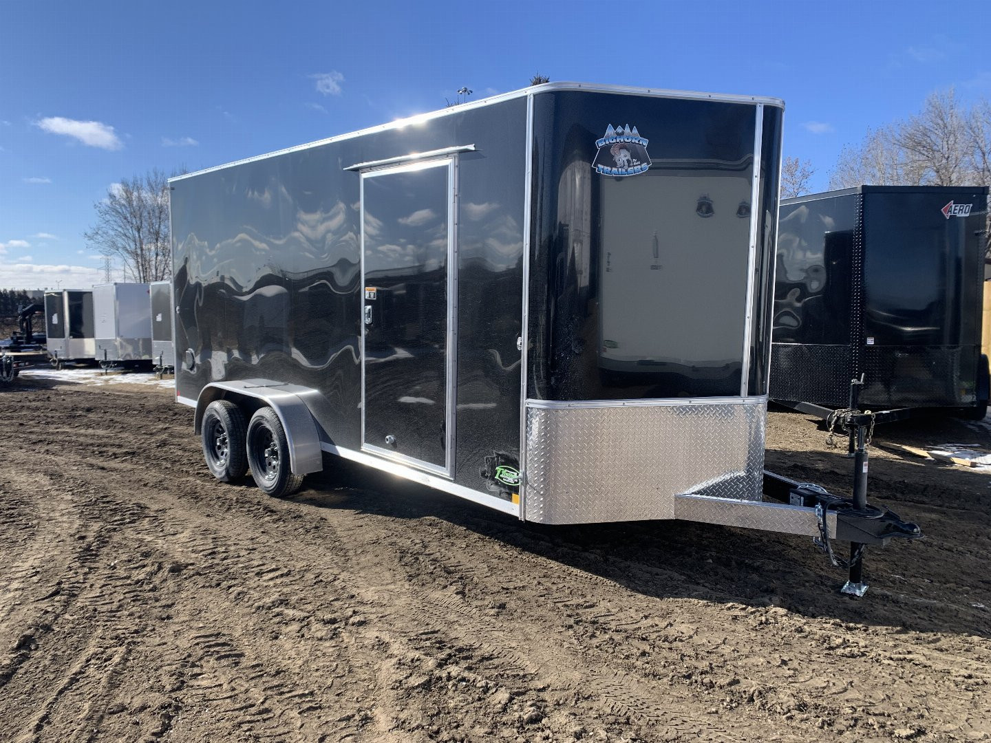 New 2025 R&M MANUFACTURING 7x16+2V Cargo / Enclosed Trailer