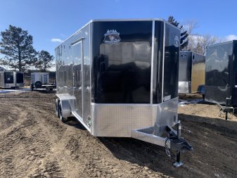 New 2025 R&M MANUFACTURING 7x16+2V Cargo / Enclosed Trailer