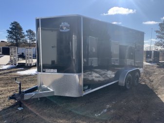 New 2025 R&M MANUFACTURING 7x16+2V Cargo / Enclosed Trailer