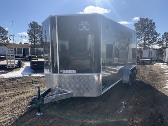 New 2025 R&M MANUFACTURING 7x16+2V Cargo / Enclosed Trailer