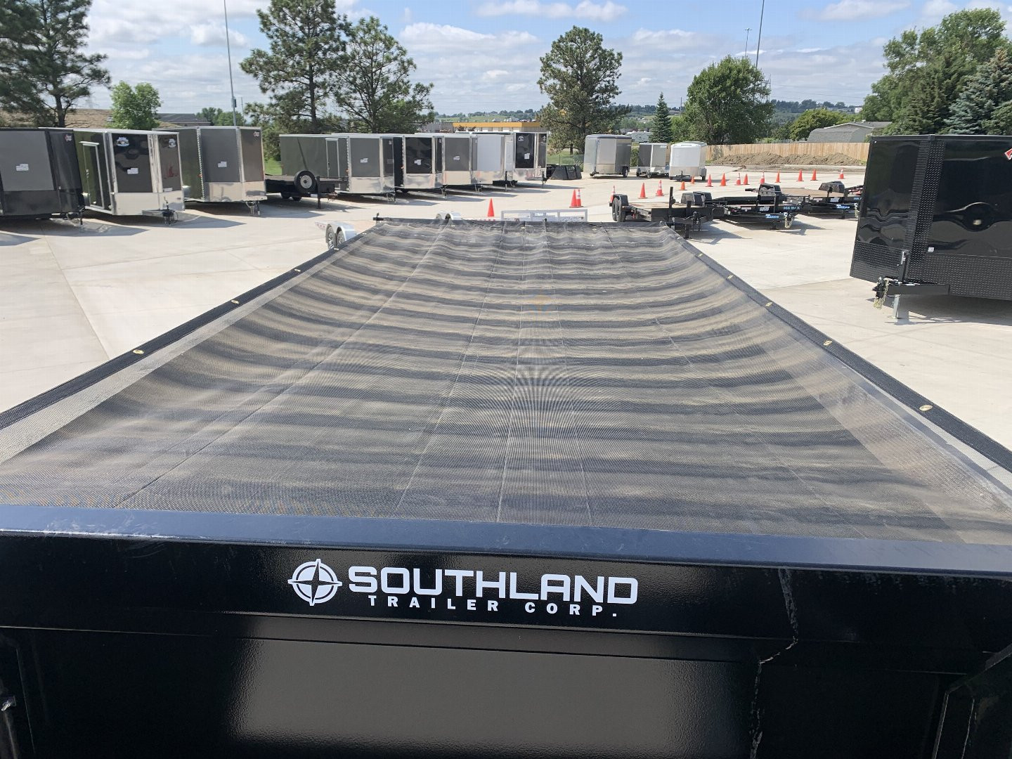 New 2026 Southland Trailers Dump 88”x16’ 2-12k axles=24k dump trailer aluminum ramps Dump Trailer