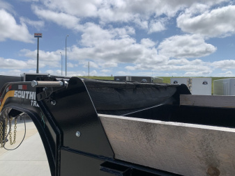New 2026 Southland Trailers Dump 88”x16’ 2-12k axles=24k dump trailer aluminum ramps Dump Trailer