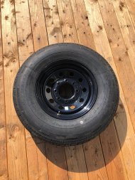 New Tire and wheel 8 lug x 6.5 lug pattern 235/80/16 Tire/Wheel