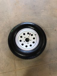 New Only 5 available 5 lug x 5 lug pattern 205/75/15 Tire/Wheel