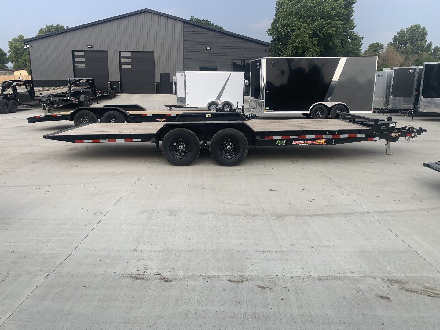 New NEW 2024 H&H Speedloader 20’ POWER TILT 2-5200 lb axles=10K Tilt Trailer