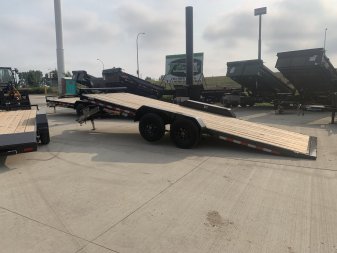 New NEW 2024 H&H Speedloader 20’ POWER TILT 2-5200 lb axles=10K Tilt Trailer